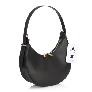 Geanta dama piele naturala DiAmanti Grace Neagra D1519